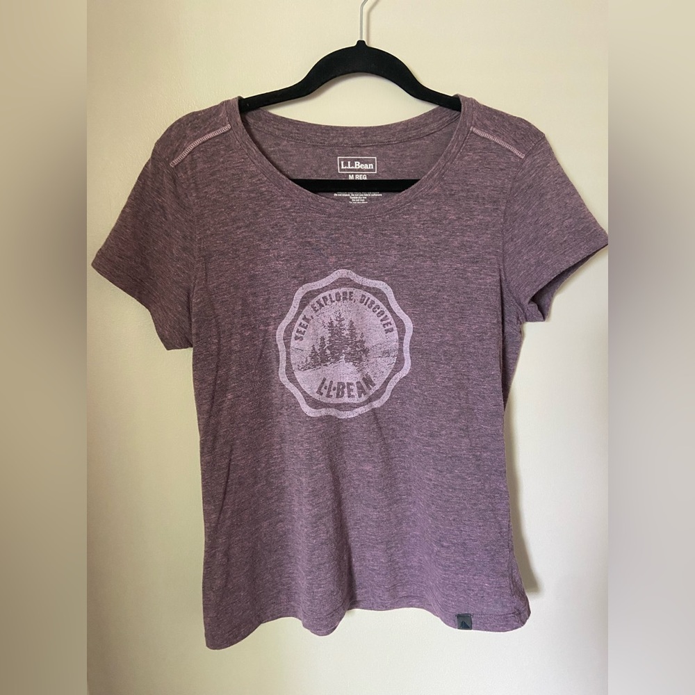 L.L. Bean Purple Shirt